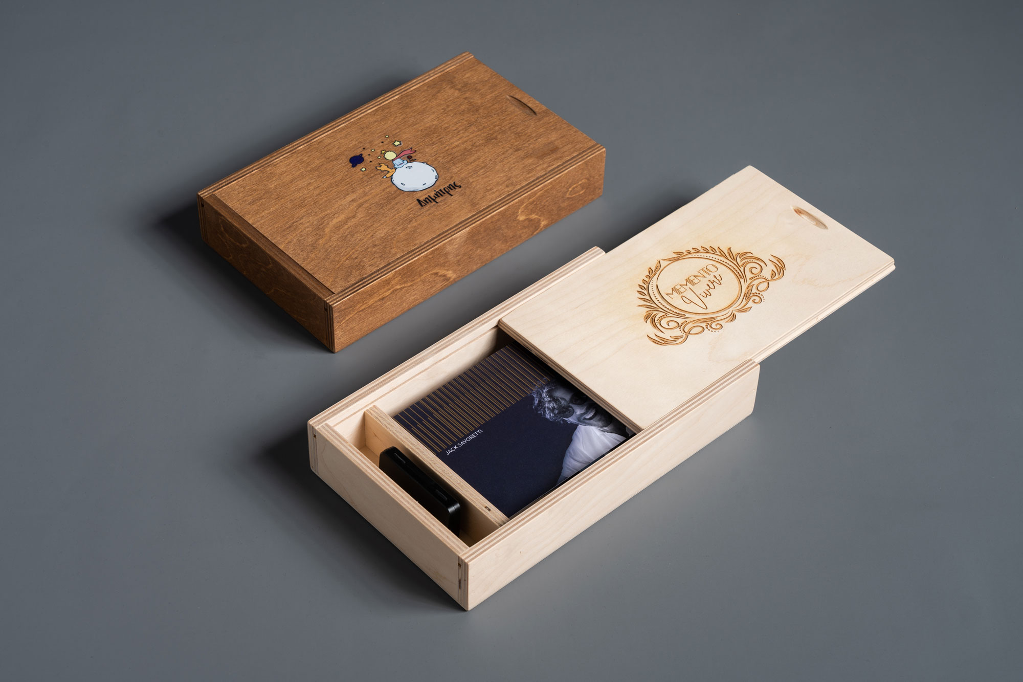 Wooden-PrintBox-+-usb Wooden PrintBox + USB